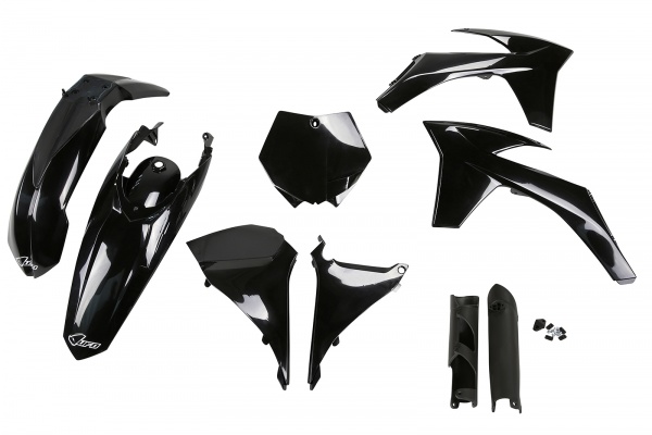 Full Plastic Kit black for Ktm SX 250 - SX 125 - SX 150 - SX-F 350 - SX-F 450 - SX-F 250 - XC 125 - XC 150 - XC-F 250 - XC 2...